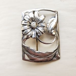 Vintage Floral Pin